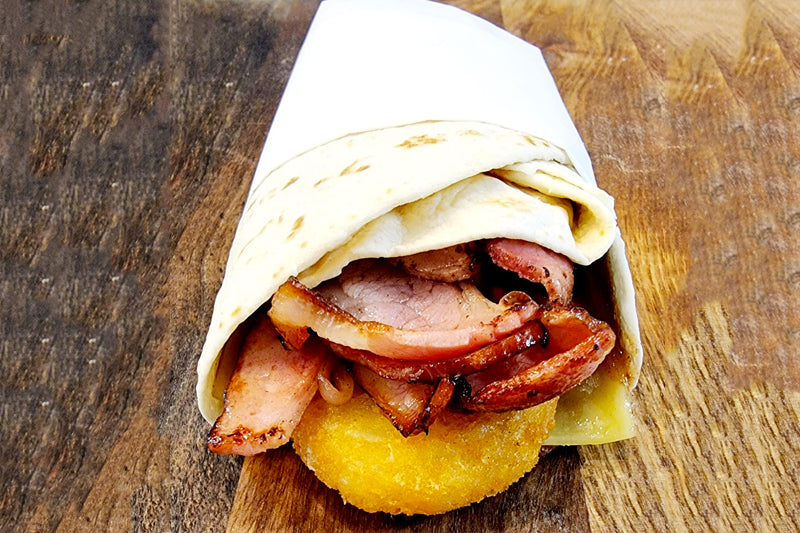 Breakfast Tortilla Wraps - (serves 10)